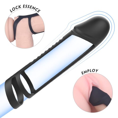 Ultimate Pleasure Cock Ring Penis Extender Adult Luxury