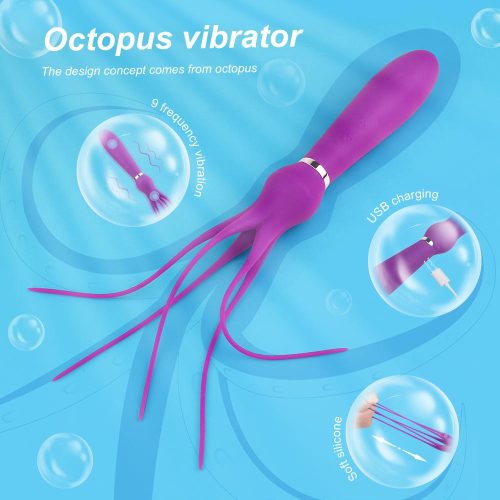 The Magic Tease Vibrator Whip Purple Adult Luxury