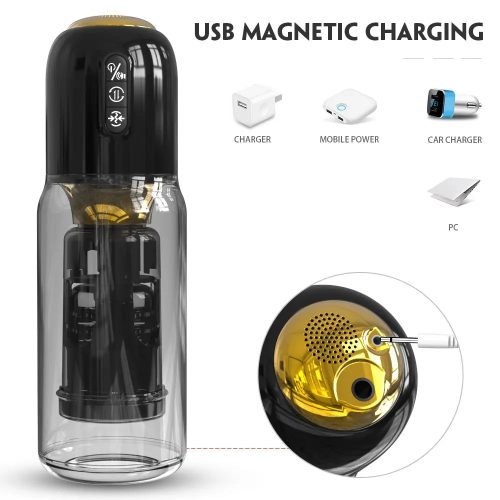 Fantacy Automatic Pleasure Penis Enlarge Mastrubator Power Charging Adult Luxury