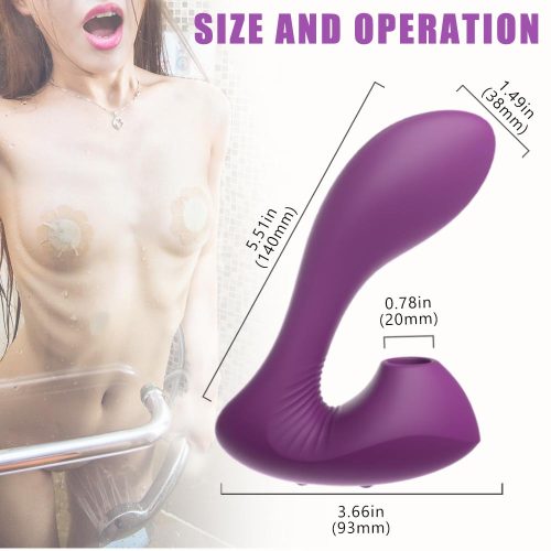 Mercury Pro Silent Air Vibe (Purple) Vibrator For Women Adult Luxury