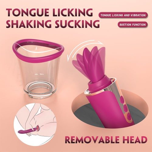 Cleopatra Licking Pro® 3 in 1 BioAir Licking Vibrator Adult Luxury