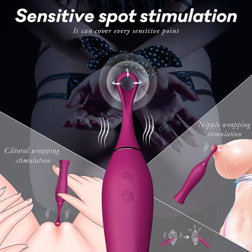 The Goddess" Wand Flickering Clitoral Vibrator Adult Luxury