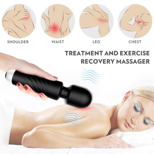 Orgasmix Super Sex Massage Wand (Black) Adult Luxury