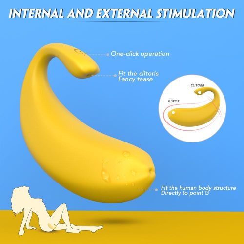 Summer Breeze Couples Vibrator Sex Toy (Yellow) Adult luxury