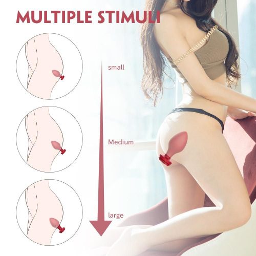 La' Rosa Anal Butt Plug Set (Red) Adult Luxury