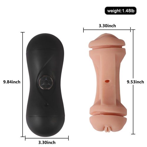 Zavier King Stroker Double Sided Vibrating Voice Masturbator Sex Toys For Men Adult Luxury