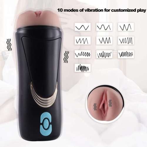 The Dream Maker: Adjustable Vibrating Masturbator Adult Luxury