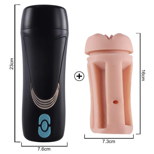 The Dream Maker: Adjustable Vibrating Masturbator Adult Luxury