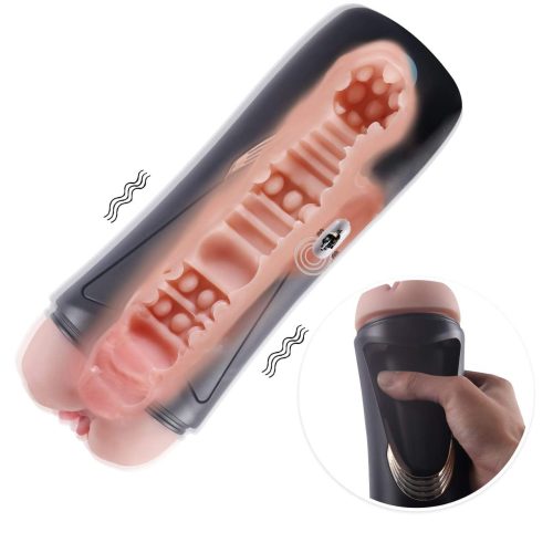 The Dream Maker: Adjustable Vibrating Masturbator Adult Luxury