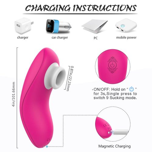 Scarlett Rechargeable Clitoral Stimulator Vibrator Adult Luxury