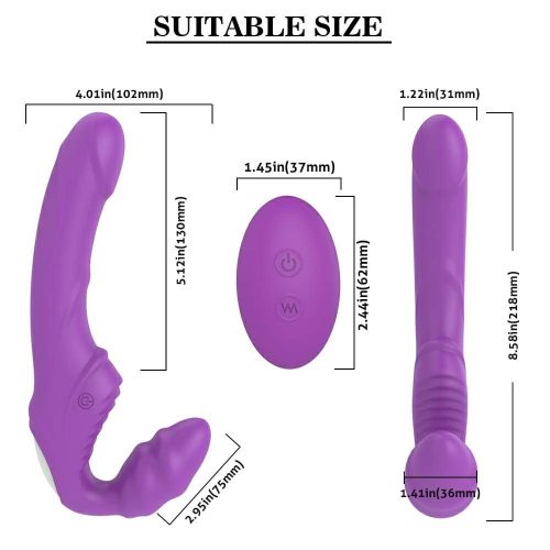 Strapless strap-on vibrator  Adult Luxury South Africa