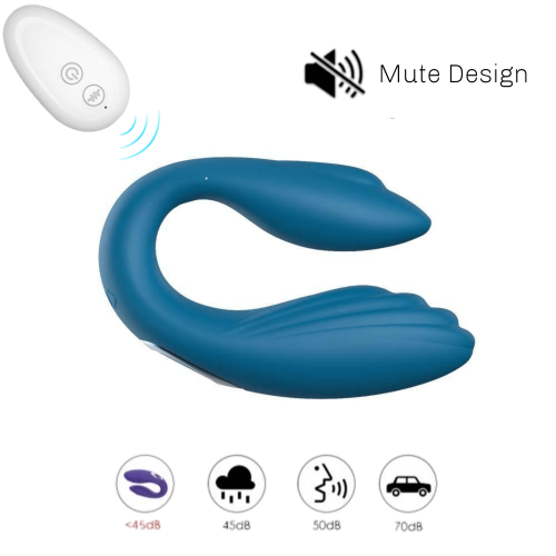 Swan Couples Vibrator with Remote Control Adult Luxury