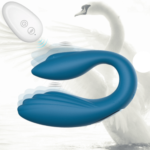 Swan Couples Vibrator with Remote Control Adult Luxury