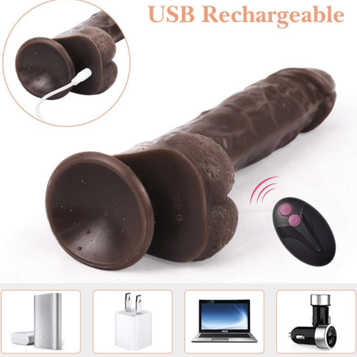 Luxury-Lover Vibrating Rotating Thrusting Dildo Adult Luxury