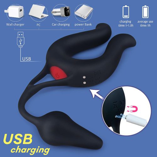 The Strategy III: Vibrating Penis Ring With Remote Control Adult Luxury