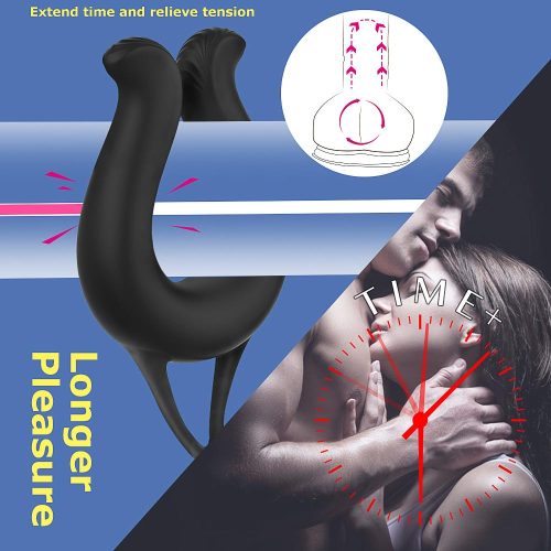 The Strategy III: Vibrating Penis Ring With Remote Control Adult Luxury