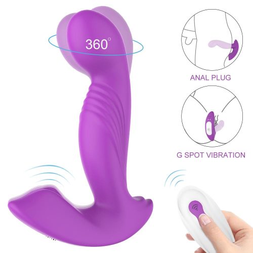 Stimilations® 360° Couples Vibrator Sex Toy (Purple) Adult Luxury