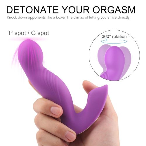 Stimilations® 360° Couples Vibrator Sex Toy (Purple) Adult Luxury