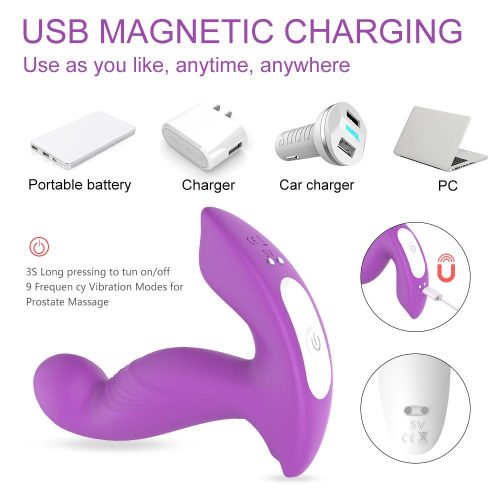 Stimilations® 360° Couples Vibrator Sex Toy (Purple) Adult Luxury