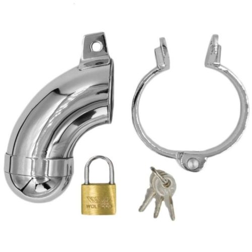 Torment Stainless Steel Heavy Duty Chastity Cage Adult Luxury