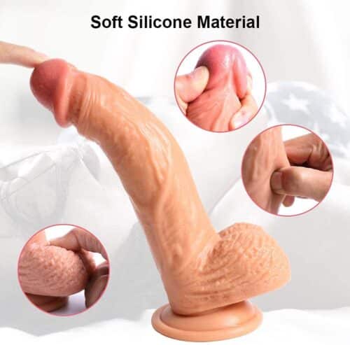 Ultra-lifelike® Vibrating Remote Dildo Adult Luxury