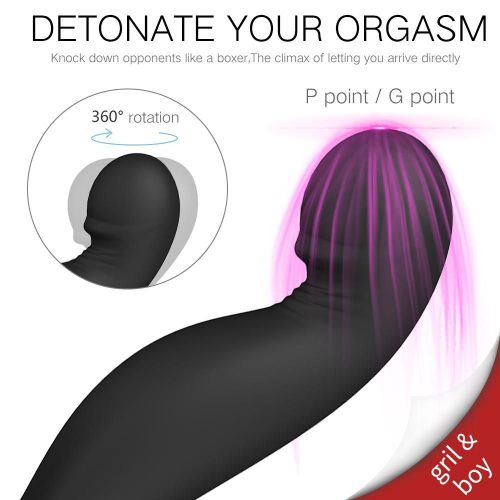 Unisex 360 Premium Anal Vibrator With Remote Adult Luxury