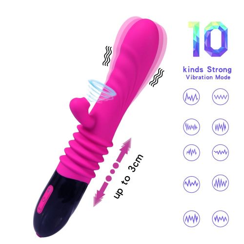 V.I.P Sucking Blowing Thrusting Vibrator Adult Luxury