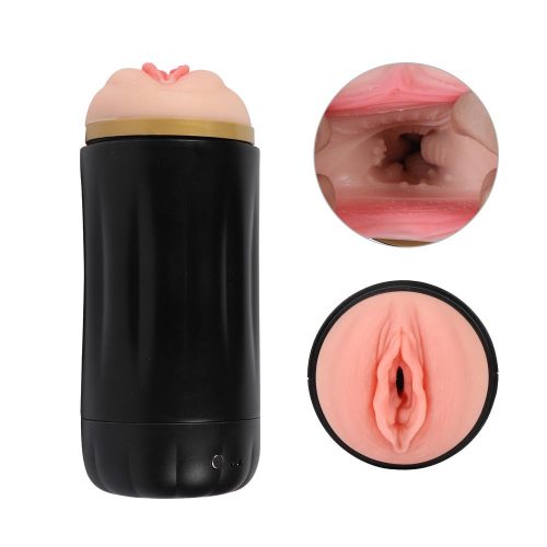 Vibrating Chamber of Pleasure Masturbator Pocket Pussy Adult Luxury