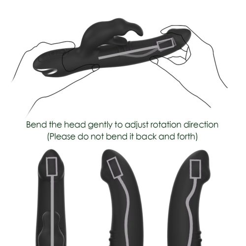 360°Seventh Heaven Rotation Rabbit Vibrator For Women Adult Luxury