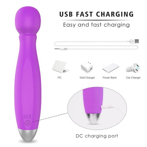 Zelus (Purple) Soft and Smooth Vibrator Adult Luxury