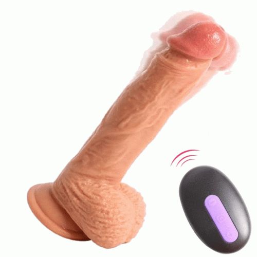 Ultra-lifelike Vibrating Remote Dildo Adult Luxury