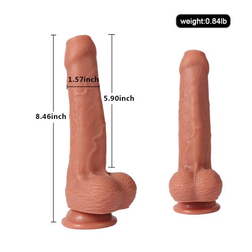 Lifelike Lover Realistic Premium Silicone Dildo(21.5cm x 3.9 cm) Adult Luxury