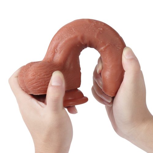 Lifelike Lover Realistic Premium Silicone Dildo(21.5cm x 3.9 cm) Adult Luxury